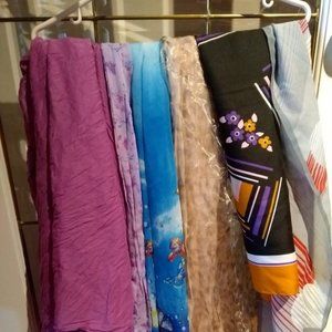 Lot of 6 Scarves-Mix